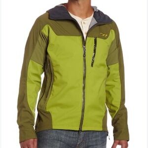 Outdoor Research Alibi Jacket Ventia‎ Softshell Jacket Avocado Olive Green Small